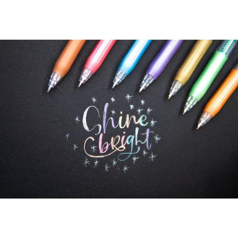Sarasa Clip Decoshine Retractable Gel Pen Set
