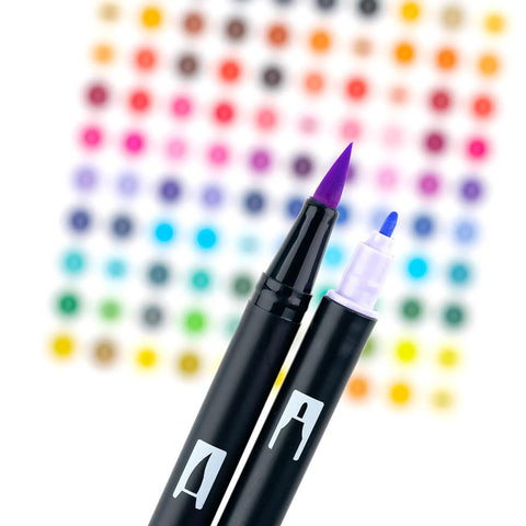 Pastel Dual Brush Pens, Set of 10