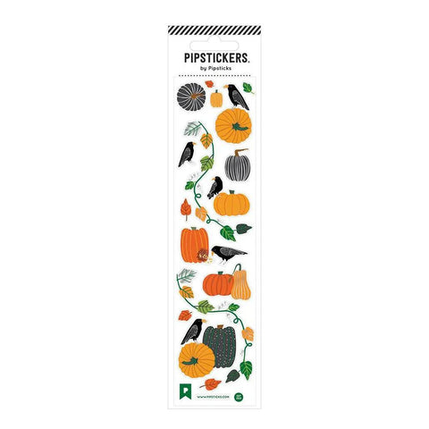 Raven About Pumpkins Stickers