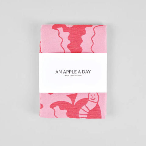 An Apple a Day Tea Towel