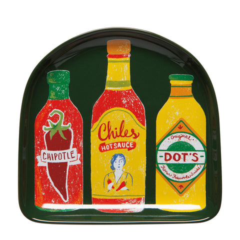 Hot Sauce Shaped Dish
