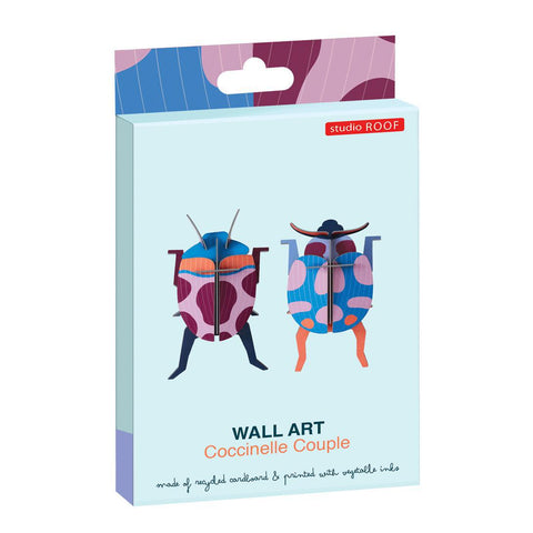 Coccinelle Couple Wall Art Kit
