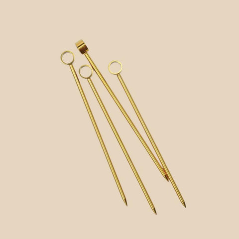 The Owen Gold Cocktail Picks Set
