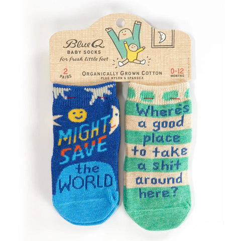 Save the World Baby Sock Set