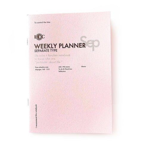 Weekly Planner Notebooks