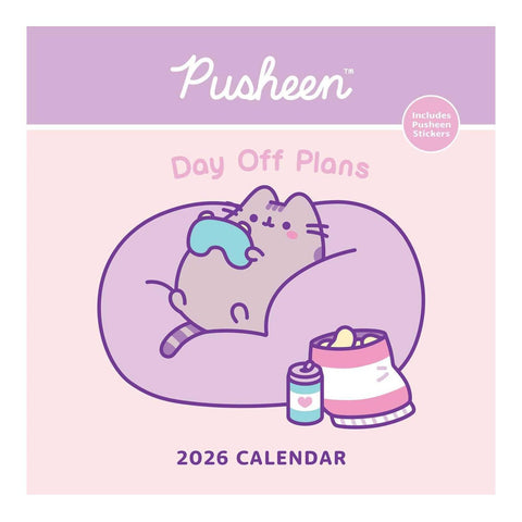 Pusheen 2026 Wall Calendar