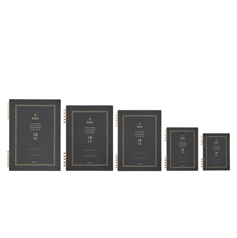 Marechal Ring Notebooks, 2mm Grid, Charcoal