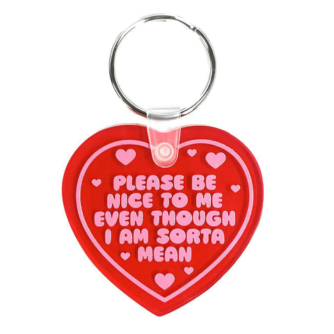 Sorta Mean Keychain