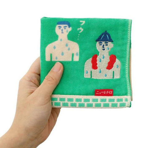 Retro Japanese Hand Towels