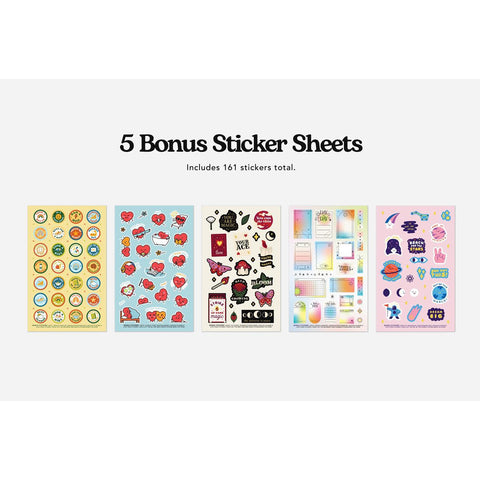 Rainbow Prisma Weekly Undated Planner