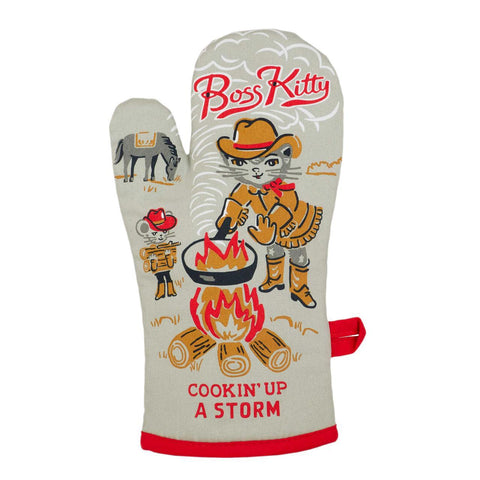 Boss Kitty Oven Mitt
