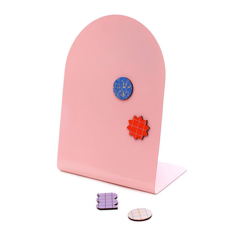 Pink Magnetic Memo Board