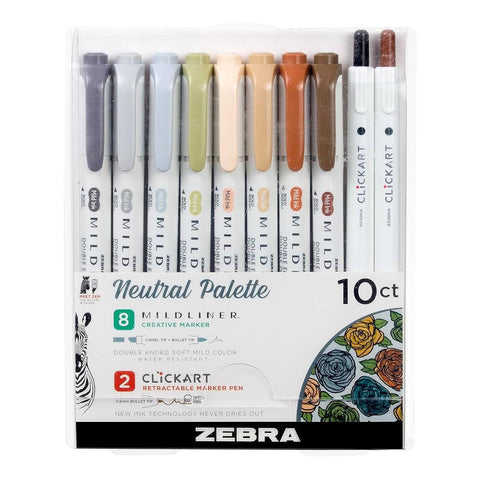 MILDLINER + CLiCKART Neutral Palette Set