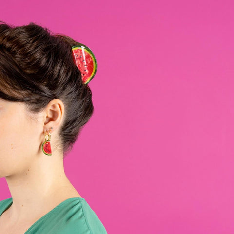 Watermelon Hair Claw