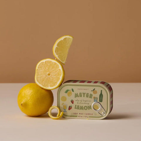Meyer Lemon Bistro Tin Candle