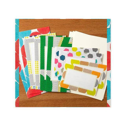 Colorful Mixed Letter Set