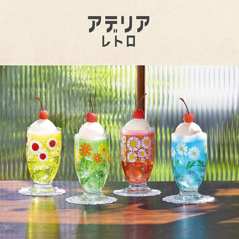 Retro Footed Glass Cup, Zoo Mate