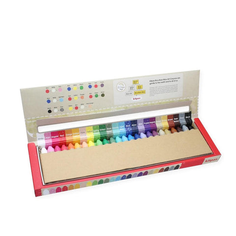 Kitpas Rice Bran Wax Crayons