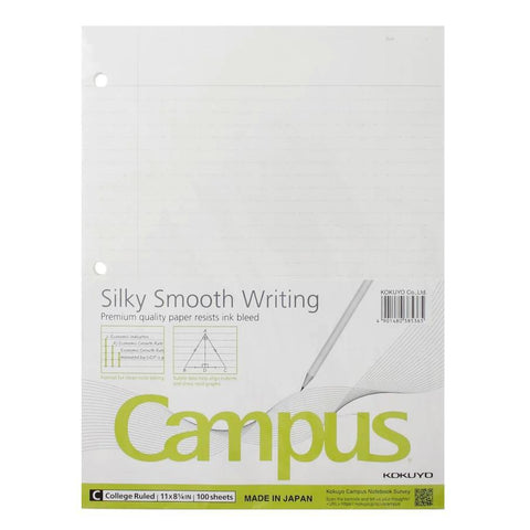 Campus College Ruled Loose Leaf Paper