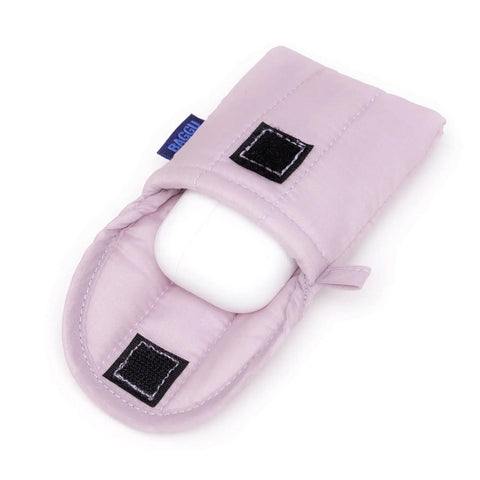Puffy Earbuds Case: Dusty Pink