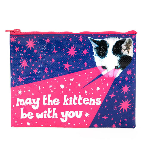 Kittens Be With You Zipper Pouch