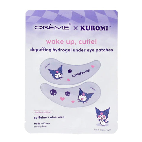 Kuromi Wake Up, Cutie! Hydrogel Under Eye Patches