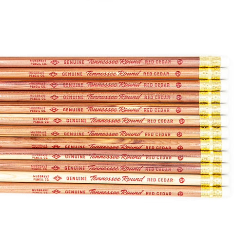 Tennessee Red Round Pencils