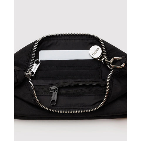 Nylon Pochette: Black