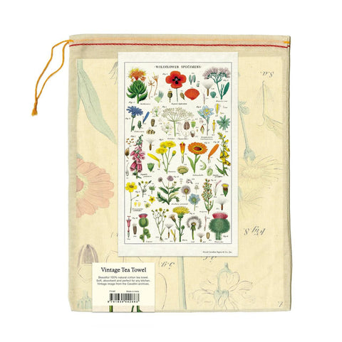 Wildflowers Tea Towel