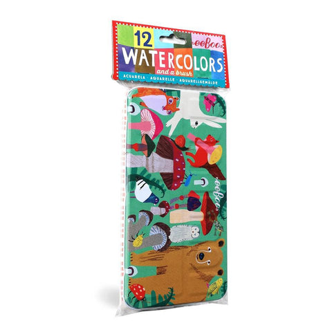 Woodland Watercolors