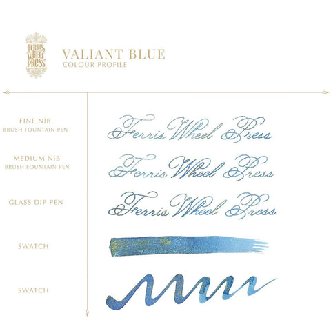 Valiant Blue FerriTales Fountain Pen Ink