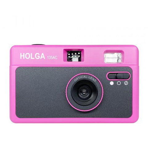 Holga 135AC Camera, Hot Pink