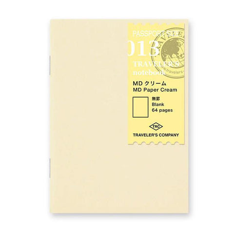 TRAVELER'S notebook, Passport Size, 013 - Cream Paper Notebook