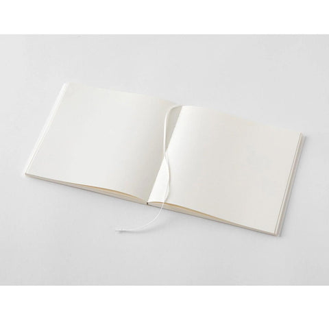 MD Square A5 Blank Cotton Paper Notebook