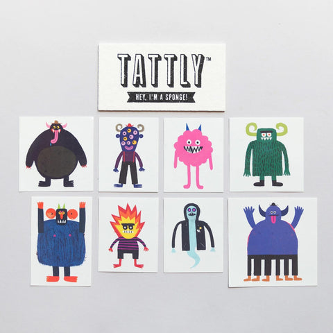 Spooky Squad Tattoo Set
