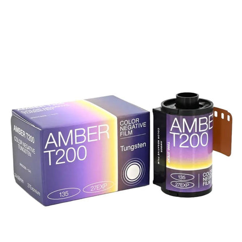 Amber T200 Color Movie 35mm Film