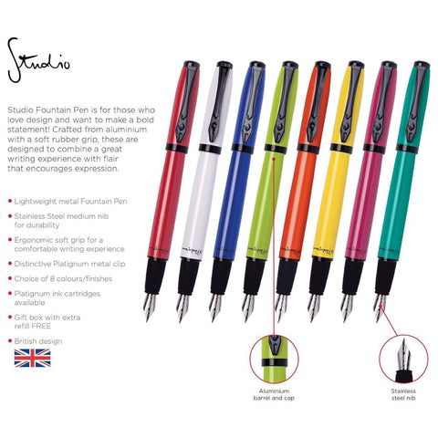 Platignum Studio Fountain Pens