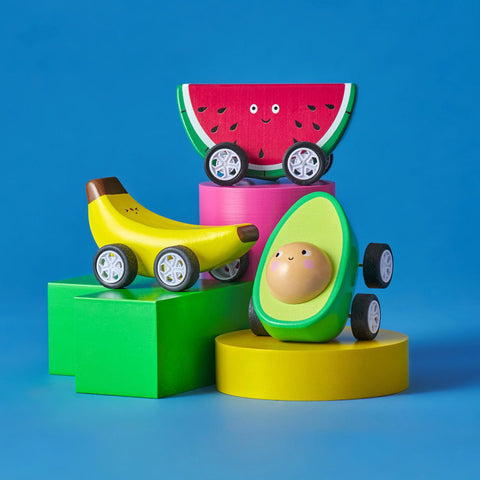 Fruit-Fun Pullback Cars