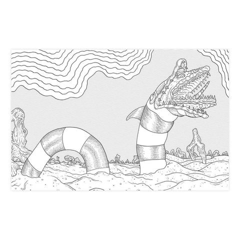 The Official Beetlejuice Coloring Book