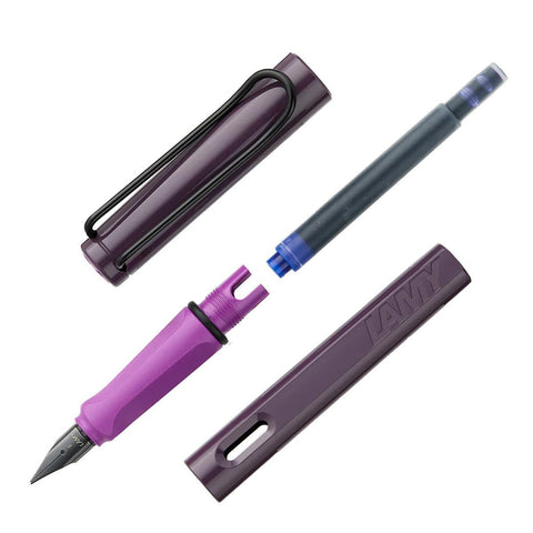 LAMY Safari Fountain Pen, Violet Blackberry