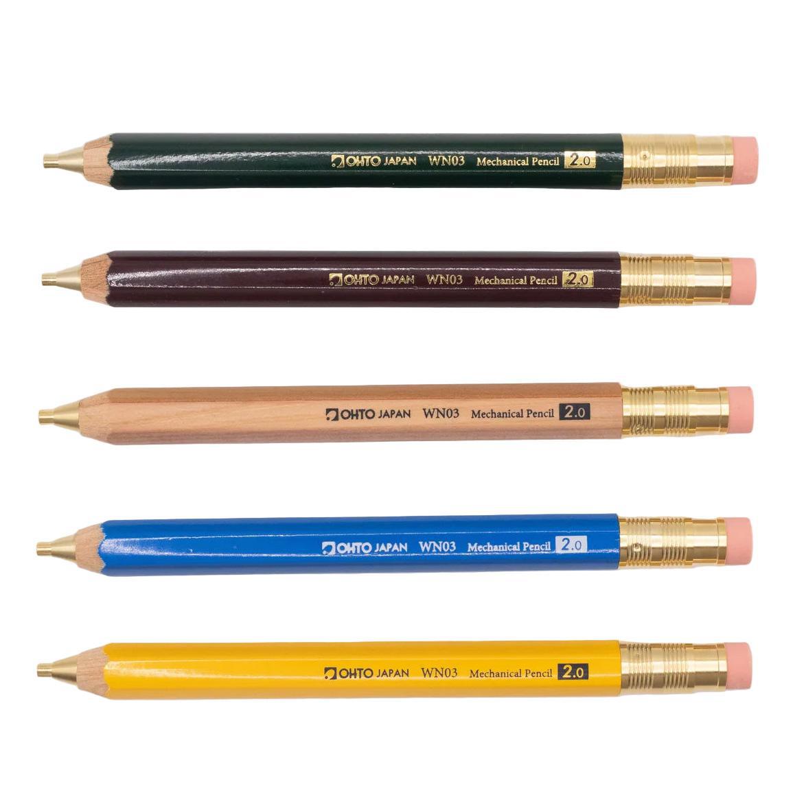 Wooden 2.0mm WN03 Mechanical Pencils – Zakka Joy