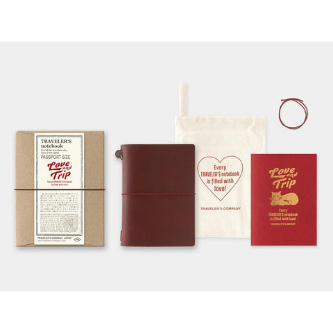TRAVELER'S notebook, Passport Size, LOVE AND TRIP Edition