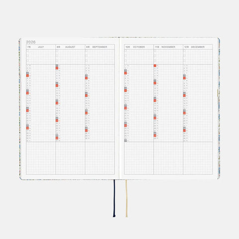 Liberty Fabrics: Sasha Kiora Hobonichi HON A5 2026 Planner