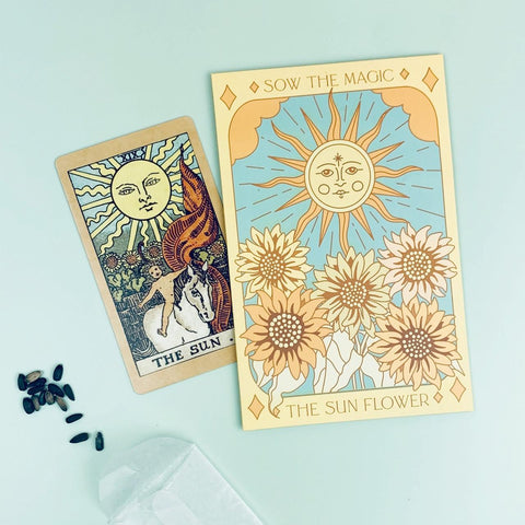 The Sunflower (Ring of Fire) Tarot Seed Packet