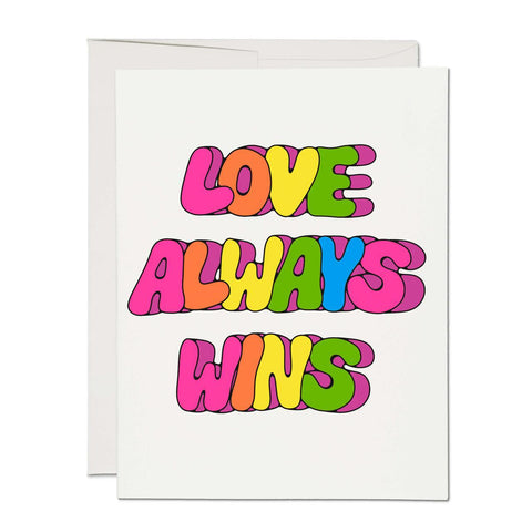 Love Always Wins Card