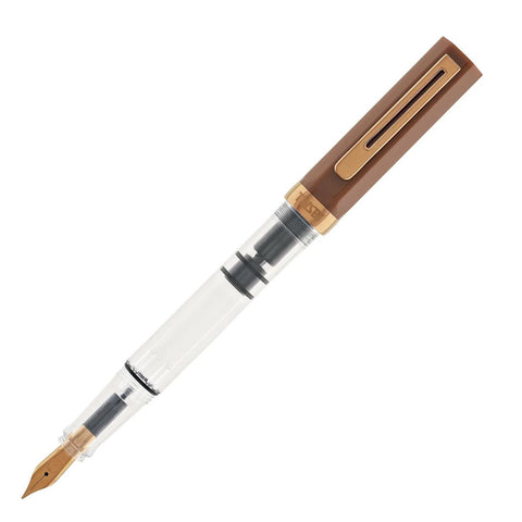 TWSBI Eco Fountain Pen, Espresso + Bronze Trim