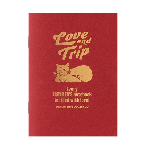 TRAVELER'S notebook, Passport Size, LOVE AND TRIP Refill