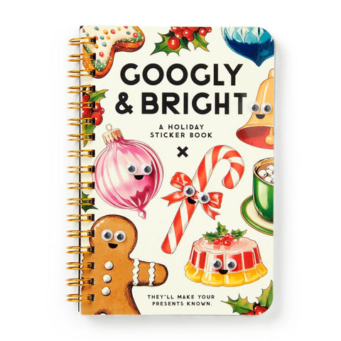 Googly + Bright Holiday Sticker Book