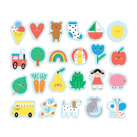 Wooden Magnetic Set, Baby's First Words