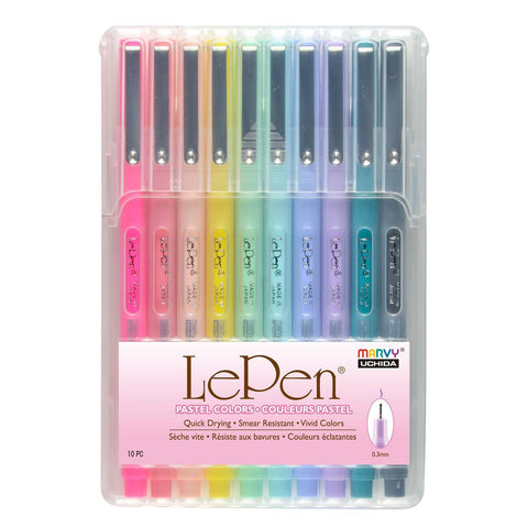 Le Pen Pastel Colors, Set of 10